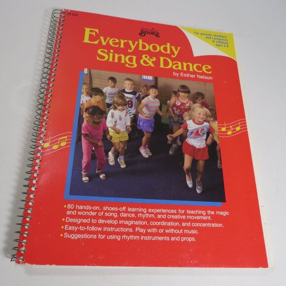 (4) Songs & Finger Plays Books ENG/SPANISH on some books SPIRAL BOUND - Picture 9 of 14